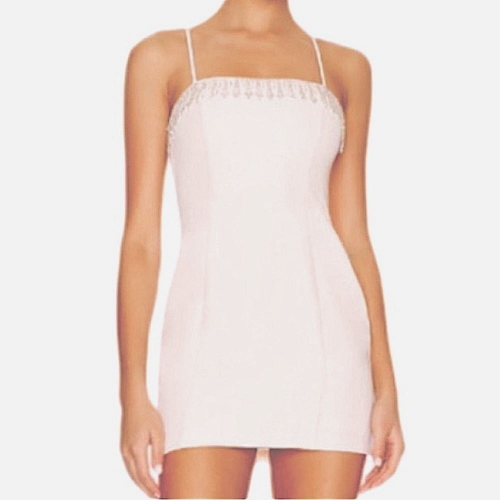 NWT MAJORELLE Cream Mini Dress